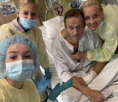 A russian agent sent to tail alexey navalny has revealed how a lethal toxin was secreted in the underpants of the opposition leader. Alexei Navalny Posts A Hospital Selfie On Instagram Los Angeles Times