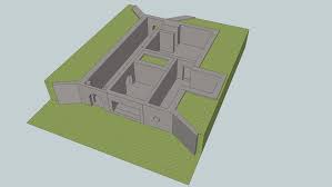 Natural daylight design using light atriums, shafts and wells can also be used to improve the. Underground House Design 32 Basic With Exposed Floorplan 3d Warehouse