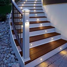 Check Out The Deck Lighting Photo Gallery To Find The Perfect Lighting Design For Your Space Decksdirect Outdoor Deck Lighting Deck Lighting Deck Stair Lights