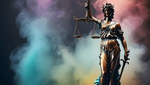 Statue Of Lady Justice Law Concept ...