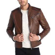 Touch Leather Jacket Chestnut Leather Jacket Women Hoodies Sweatshirts Jackets