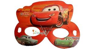 Cars Maske Hediyeler Maskeler Renkler