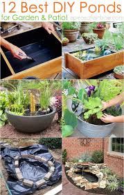 The water simply circulates from underneath gravel where you build a catch basin. 12 Best Easy Diy Pond Ideas For Garden Patio A Piece Of Rainbow