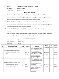 Teknik mesin kelas a sekolah induk : Tugas Akhir Modul 6