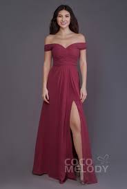 Usd 115 Sheath Column Floor Length Chiffon Dress Pr3536 Bridesmaid Dresses Long Blue Burgundy Bridesmaid Dresses Floor Length Chiffon Bridesmaid Dresses