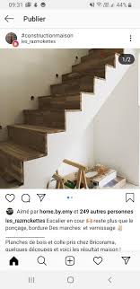 Epingle Par Nathalie Bruno Sur Escalier Construction Maison Plancher Bois Escalier