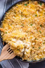 creamy baked mac and cheese with panko
