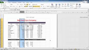 How To Adjust Columns Rows And Text In Excel 2010