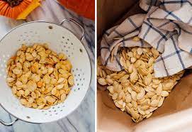 Perfect Roasted Pumpkin Seeds Recipe Pumpkin Seed Recipes Roast Pumpkin Roasted Pumpkin Seeds