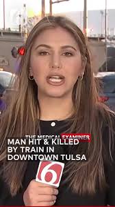 Tulsa Police say a man is dead after being struck by a train near Cheyenne  Avenue and West Archer Street in downtown Tulsa