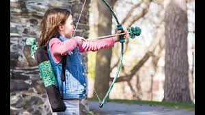 Learning to shoot the bow and arrow seems to be really natural for some people. Kid Friendly Archery Set By Two Bros Bows The Grommet