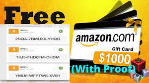 Amazon is een van de grootste groothandelaars van de wereld. Redeem Code Amazon Gift Card Codes Free Amazon Gift Card Codes List No Human Verification Amazon Gift Card Free Free Amazon Products Gift Card Giveaway