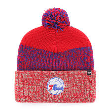 View full product details philadelphia 76ers women's royal fiona knit hat with pom Philadelphia 76ers Men S Static Pom Knit Cap By 47 Brand Wells Fargo Center Official Online Store
