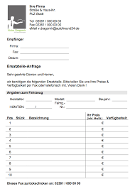 Die anfrage ist der beginn der kommunikation mit einem unternehmen, um mehr über ein produkt in beschreibung: Ersatzteile Anfrage Vorlage Formular Kostenlos Convictorius