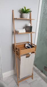 Bamboo Shelf Laundry Basket Bamboo Shelf Shelves Bedroom Decor Cozy You can easily set this laundry.
