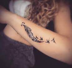 In general, feather tattoos are representative of a bird's ability to fly, and hence they symbolize the freedom that feathered wings provide. Feather Tattoo Designs And Their Meanings Culture Religion