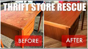 It does not influence the durability of the wood. Thrift Store Rescue Teak Desk Refinish Youtube