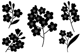Check spelling or type a new query. Flowers Silhouettes Vector Flower Forget Me Not Flower Svg 947329 Illustrations Design Bundles Silhouette Vector Flower Svg Vector Flowers