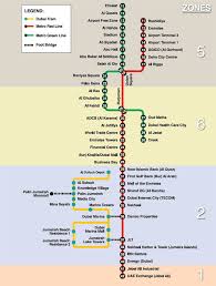 Dubai Tram Map From Discover Dubai 2 Metro Map System Map Dubai Map
