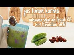 Nah, ternyata, minum air timun juga bermanfaat untuk kulit. Jus Timun Kurma Ala Aisyah Ra Istri Rasulullah Saw Cuma 3 Bahan Bikin Body Ideal Dan Sehat Youtube