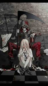 4koma comic of the satsuriku no tenshi manga. Anime Art School Angel Of Death Dark Anime Anime Art