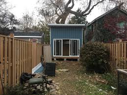 Patio blocks or gravel under the skids and. Yard Sheds Get A Promotion In Our Pandemic Wfh Habitats The Star