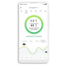 Radon, carbon dioxide (co2), toxins and chemicals (total vocs), humidity, temperature and air pressure sensors. Airthings Wave Plus Radonmaler Maler Luftkvaliteten I Dit Hjem