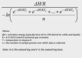 Mean Kinetic Temperature Mkt In Stability Studies By Www Pharmaguideline Com Energy Activities Gas Constant Temperatures