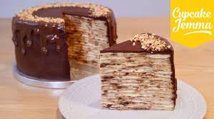 How To Make An Epic Nutella Crepe Pancake Cake Cupcake Jemma Gateau Au Nutella Crepes Nutella Gateau Crepe