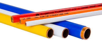 Wednesbury copper pipe pvc coated yellow 15mm x 3m. Information About Plastic Coated Copper Pipe Tubing