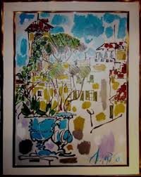 Mid Century Modern Abstract Painting By Jack Amoroso Modern Abstract Painting Painting Abstract Painting