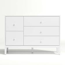 Having a white kids dresser. Kids Ever Simple White Wide Dresser Reviews Crate And Barrel