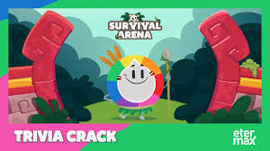 It's like the trivia that plays before the movie starts at the theater, but waaaaaaay longer. Trivia Crack On Twitter 100 Competitors Only 1 Winner Check Out The New Game Mode Survival Arena And Compete In Real Time Against Many Players Answering Questions To Survive Only One