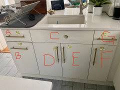 Ikea kitchen cabinets doors akurum cabinets into desk. Ikea Akurum Kitchen Cabinet Doors And Draws In Need Of Repair
