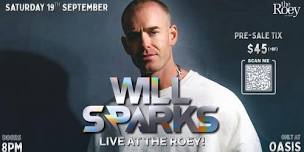 Will Sparks live at The Roey