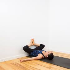 Kneeling Hip Flexor Stretch Wall Yoga Yoga Poses Yoga Sequences