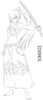 A vorlage is a prior version or manifestation of a text under consideration. Here S My Sword Erza Scarlet Lineart By Eddmos On Deviantart Deviantart Eddmos Erza Ge Fairy Tail Drawing Anime Lineart Fairy Tale Anime