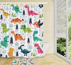 Select from a wide variety of products. Cartoon Design Dinosaur Pattern Kids Shower Curtain Bathroom Decoration Waterproof Polyester Fabric Bath Curtains Non Slip Mat Shower Curtains Aliexpress