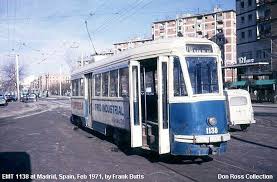 Tranvia Emt Madrid Fotos Antiguas Madrid Foto Madrid Fotos Antiguas