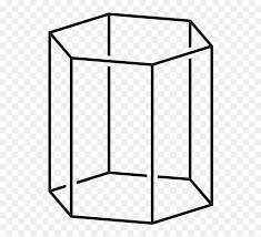 Download File Hexagonales Prisma Svg Wikimedia Commons 3d Shapes Hexagonal Prism Hd Png Download Vhv