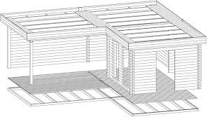 Eck Gartenhaus Hansa Deluxe A 22m2 70mm 3x7 Hansagarten24 Corner Summer House Summer House Summer House Garden