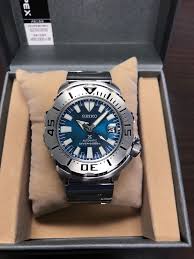 Seiko Szsc005 Jade Monster 6r15 Movement With Box And Tags Relogios Relogios Masculinos Joias