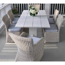 Kingsley Bate Oslo Coastal White Teak Rectangular Outdoor Dining Table Small In 2020 Outdoor Dining Table Small Outdoor Kitchens Outdoor Dining Furniture