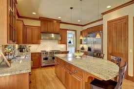 Oak Cabinets With White Subway Tiles Yahoo Image Search Results Kitchen Remodel Small Kitchen Remodel Kitchen Renovation
