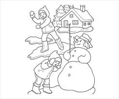 | winter, winter, snow, hibernal winter is one of the main four seasons in temperate and polar regions. 9 Winter Coloring Pages Free Pdf Jpg Format Download Free Premium Templates