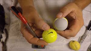 Ever wonder what's inside of a golf ball? What S Inside A Golf Ball How To Open Then Carving Youtube