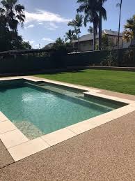 A Compass Pools 9 4m Vogue In Beach From The Bi Luminite Range Of Colours Pool Colors Fiberglass Pools Pool Houses