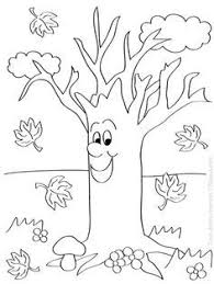 Arbol Sin Hojas Para Colorear