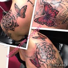 Butterfly tattoos are as timeless as they come. Mandala Tattoo Butterfly By Tattoosuzette On Deviantart