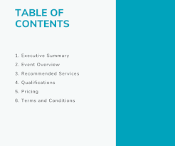 Your time will be very well spent drawing up a detailed table of contents for the plan prior to any writing. How To Write A Business Proposal In 2020 6 Steps 15 Free Templates
